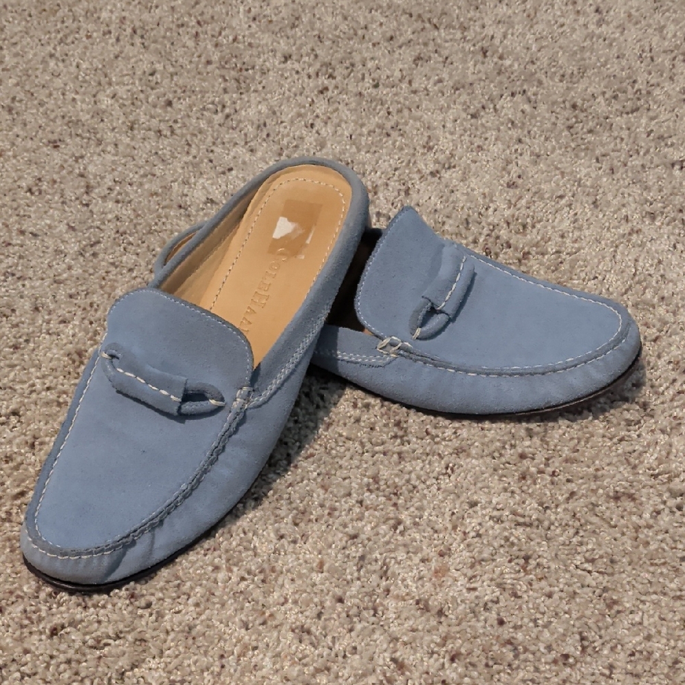 Women's Cole Haan Blue SuedeLoafers Size 6